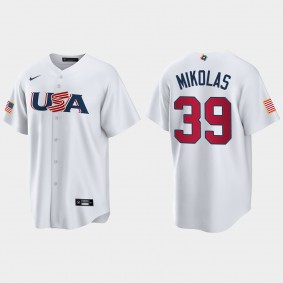 Miles Mikolas St. Louis Cardinals 2023 World Baseball Classic USA Replica Jersey - White