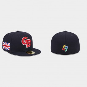 Men's Great Britain 2023 World Baseball Classic 59FIFTY Fitted Hat