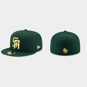 Men's South Africa Baseball 2021 World Baseball Classic Green Qualifier 59FIFTY Fitted Hat