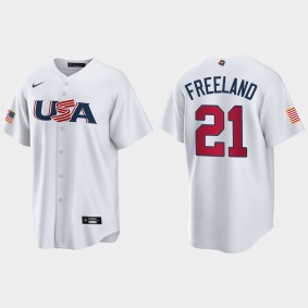 Kyle Freeland USA Baseball 2023 World Baseball Classic Jersey - White